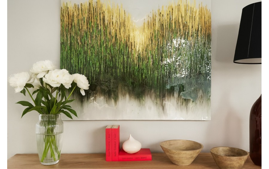 Obraz 100x100cm trawa