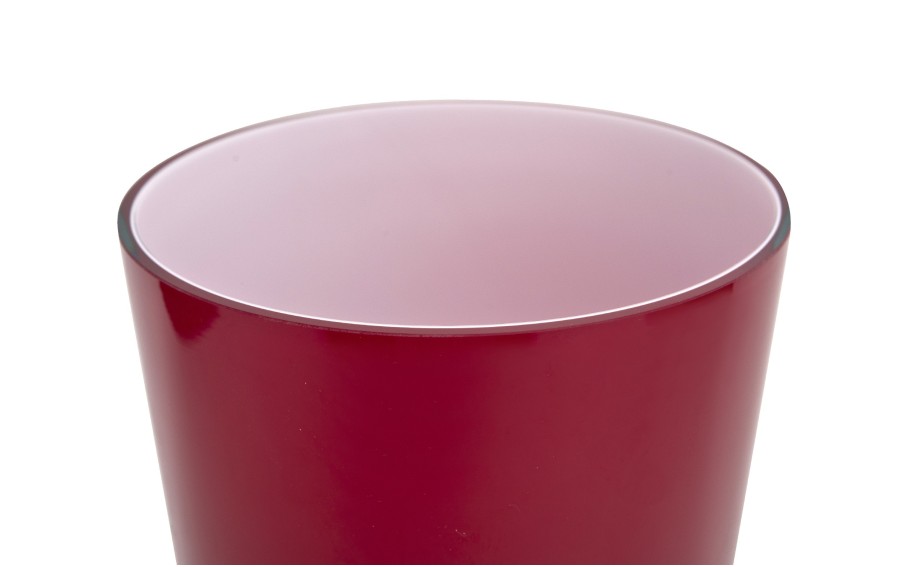 Wazon szklany 38 cm czerwony Asa Glass