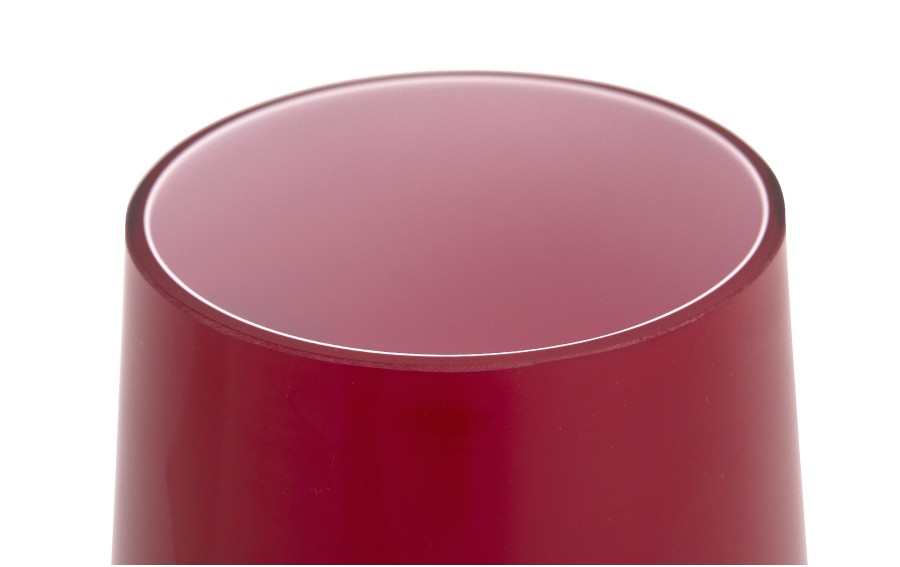 Wazon szklany 20 cm czerwień Asa Glass