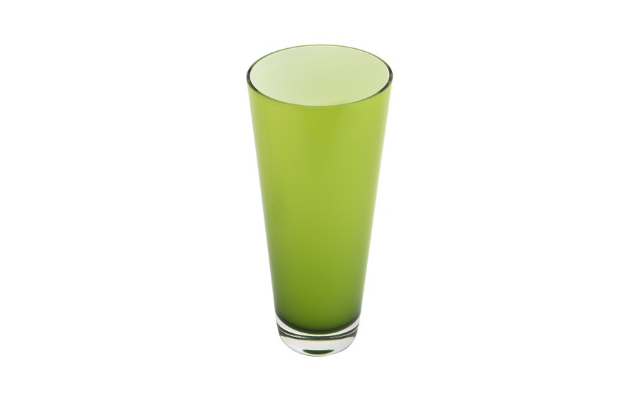 Wazon szklany 37 cm jasna zieleń Asa Glass