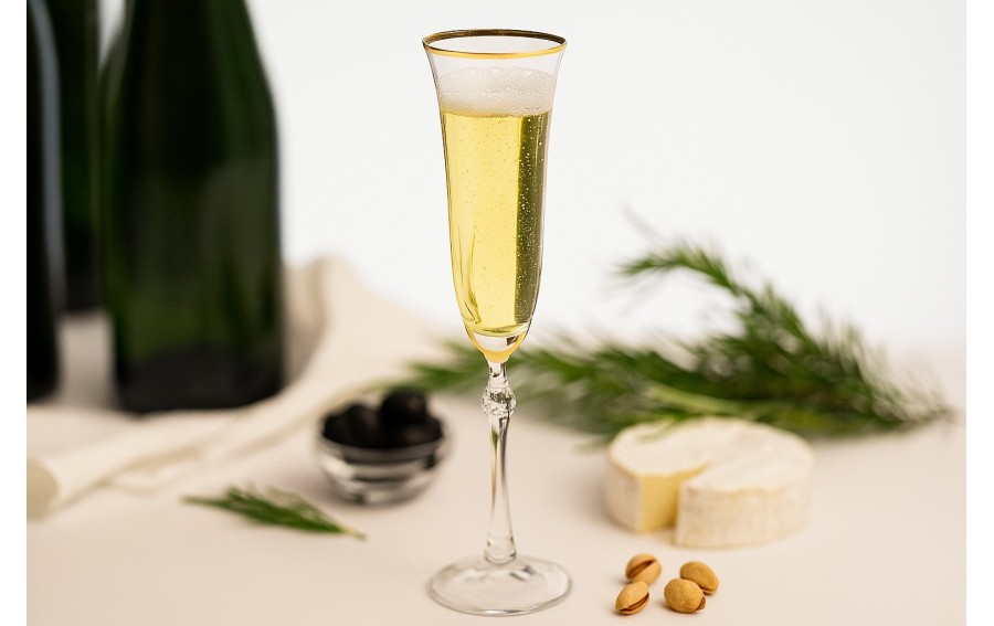 Kieliszek do szampana 190 ml Zoya/Parus Gold