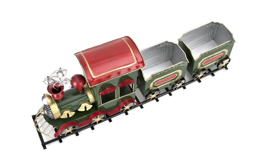 Kolejka świąteczna metalowa 78 cm Art-Pol 169066