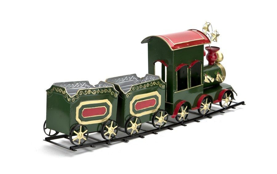 Kolejka świąteczna metalowa 78 cm Art-Pol 169066