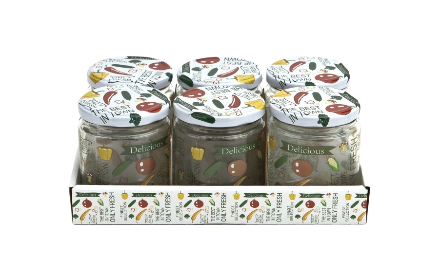 Komplet 6 słoików 400ml Shrink