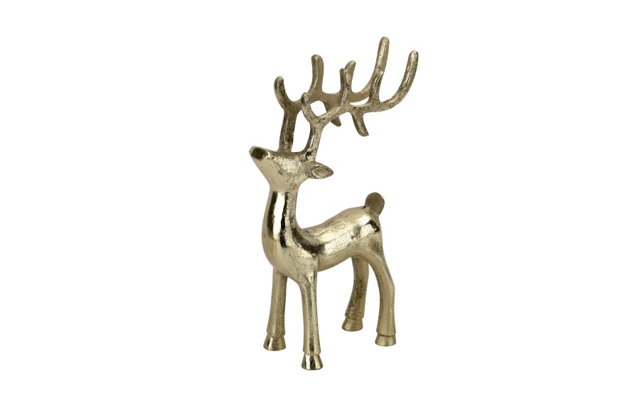 Figurka ozdobna Reniferka 23 cm 3213