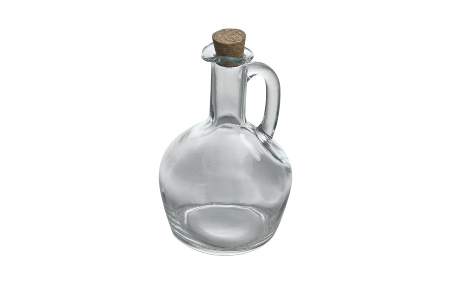 Karafka szklana z korkiem 400 ml
