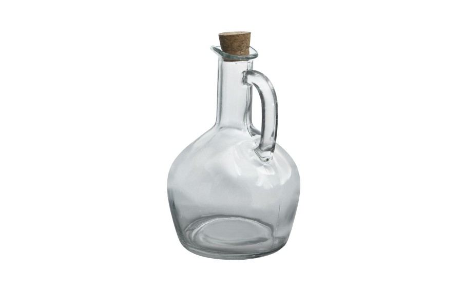 Karafka szklana z korkiem 400 ml