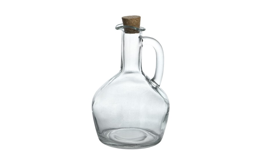 Karafka szklana z korkiem 400 ml