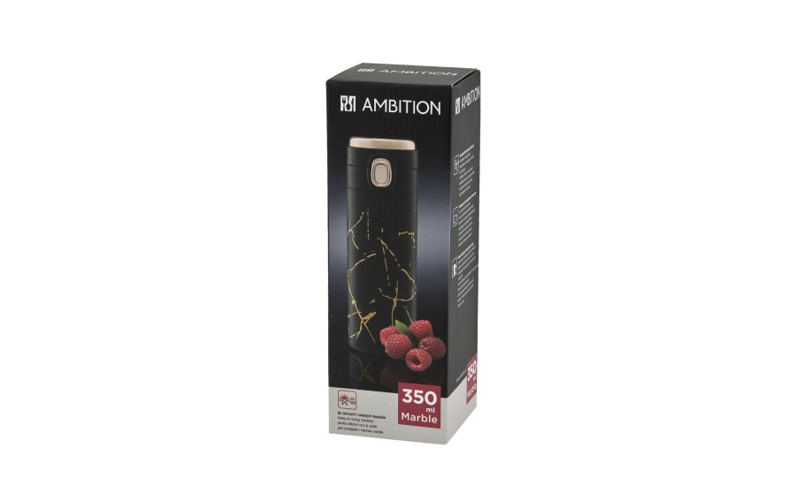 Kubek termiczny 350 ml Royal Marble czarny