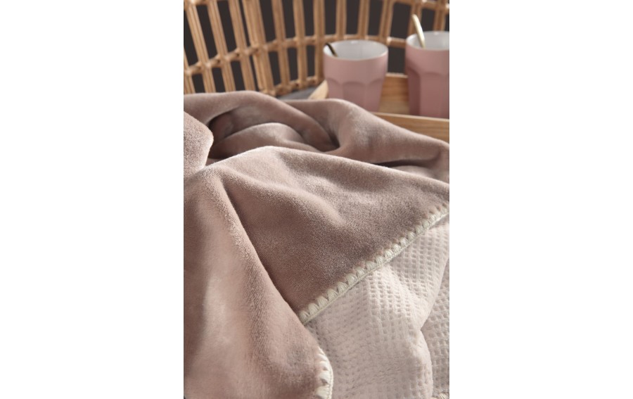 Koc 150 x 200cm Soft&Cosy 819345 Woodrose