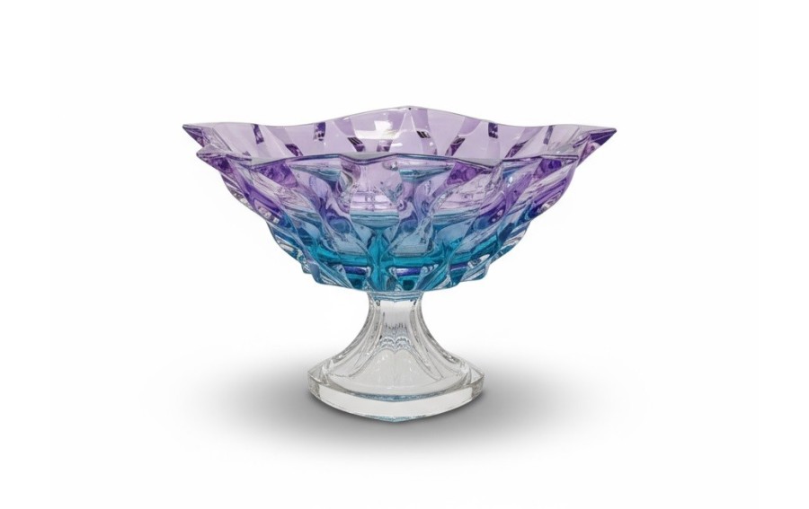 Misa kryształowa na nodze 30,5 cm Samba Gradient Bohemia