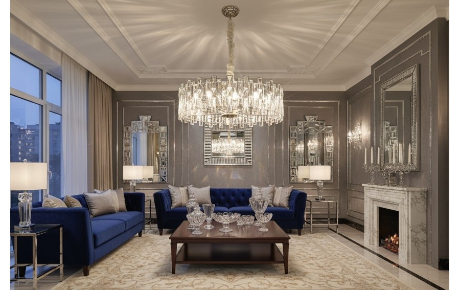 Lampa wisząca kryształowa Jewel 60215/10