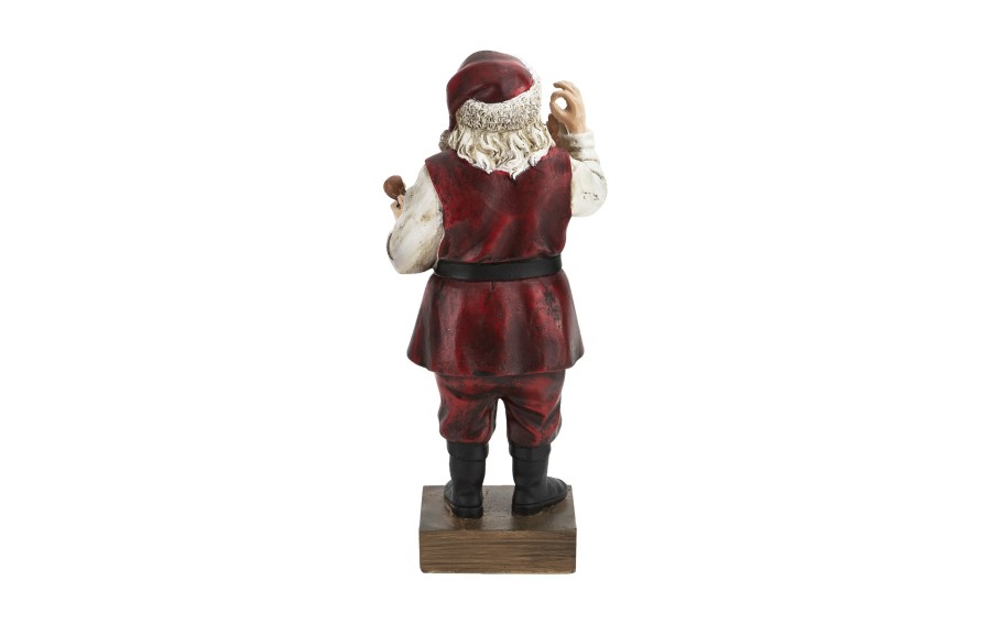 Figurka świąteczna Mikołaj 33x14 cm