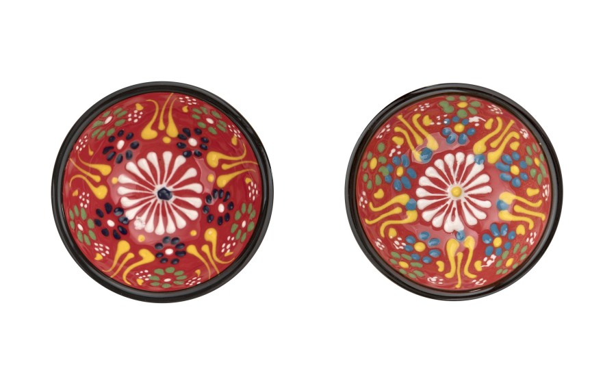 Mini Salaterka/dip ceramiczna 8,5 cm Oriental Red