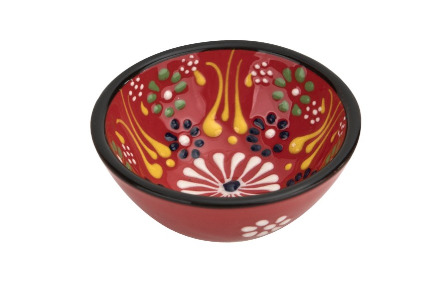 Mini Salaterka/dip ceramiczna 8,5 cm Oriental Red