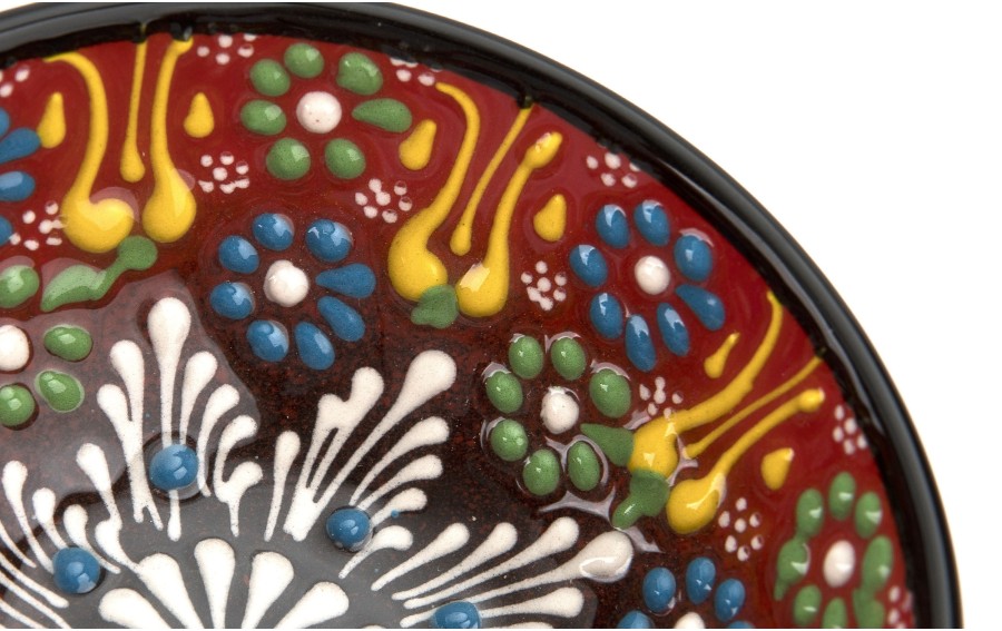 Salaterka ceramiczna 12 cm Oriental Red