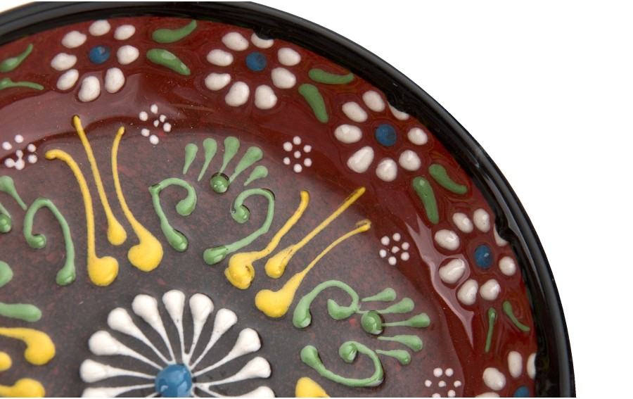 Płytka Salaterka ceramiczna 12 cm Oriental Red