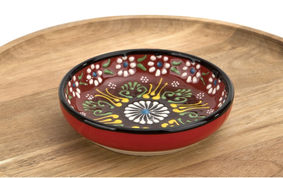 Płytka Salaterka ceramiczna 12 cm Oriental Red