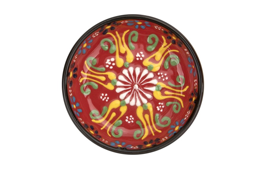 Mini Salaterka ceramiczna 10 cm Oriental Red