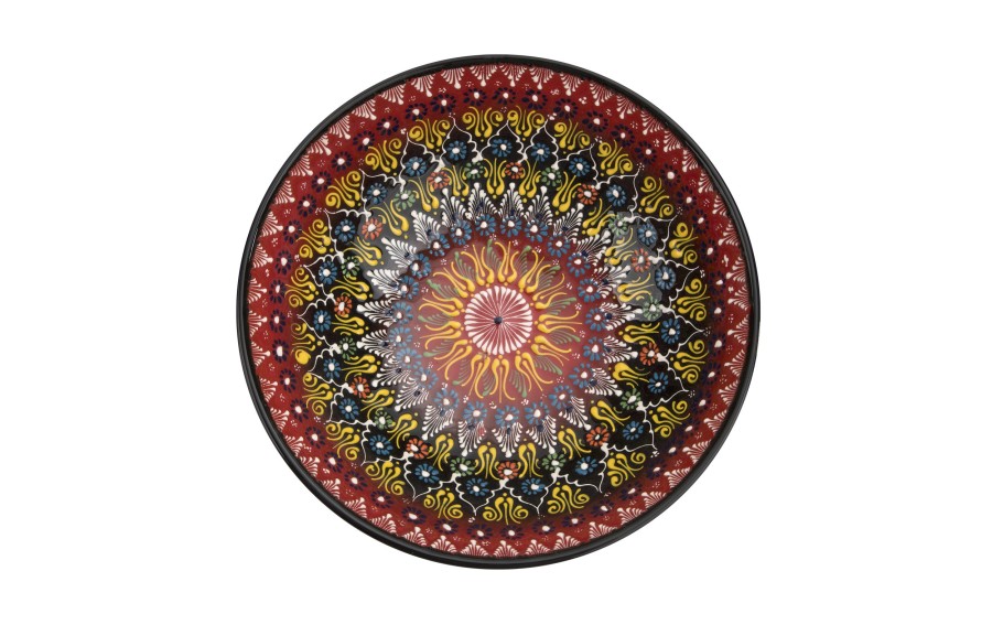 Salaterka ceramiczna 31 cm Oriental Red