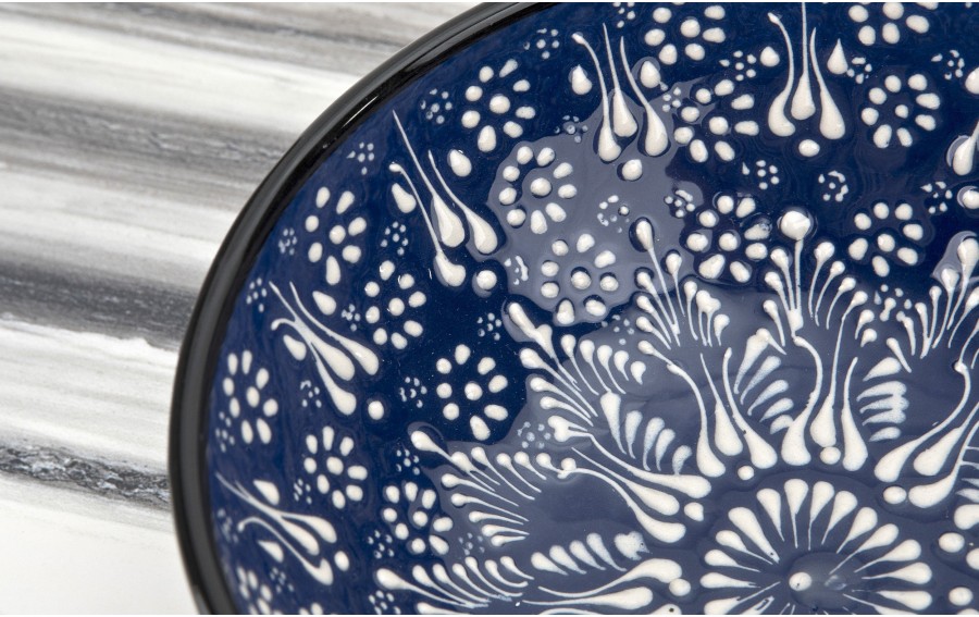 Salaterka ceramiczna 21 cm Oriental Blue