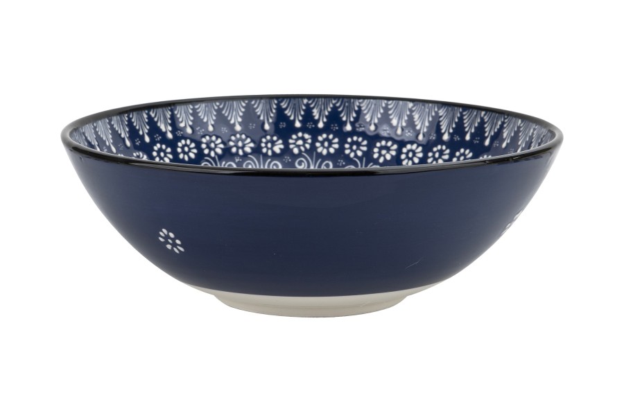 Salaterka ceramiczna 31 cm Oriental Blue