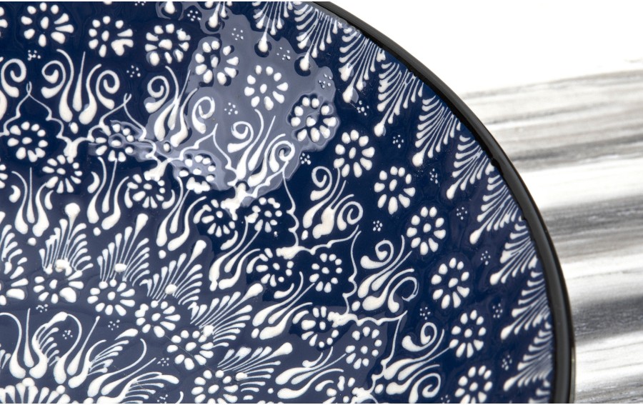 Salaterka ceramiczna 31 cm Oriental Blue