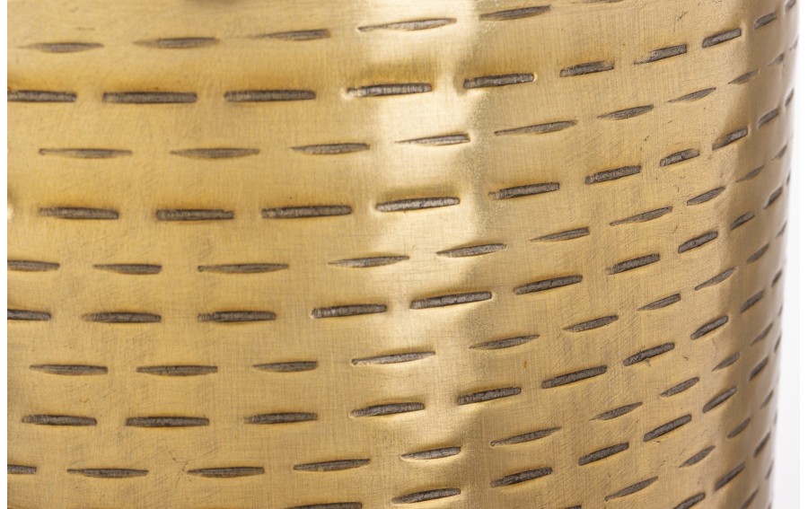 Parasolnik metalowy 54,5 cm złoty