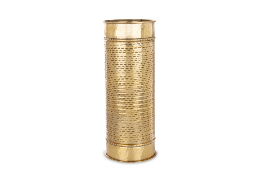 Parasolnik metalowy 54,5 cm złoty