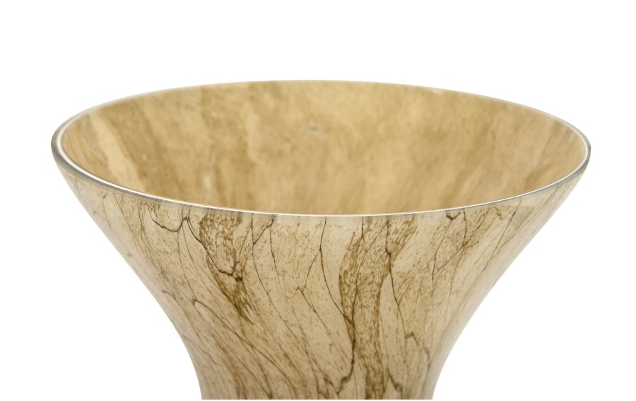 Wazon szklany 25 cm beżowy 2311/SR