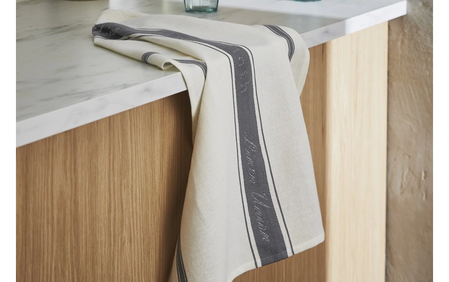 Ściereczka kuchenna 48x74 cm Linen Union Grey 100GRY