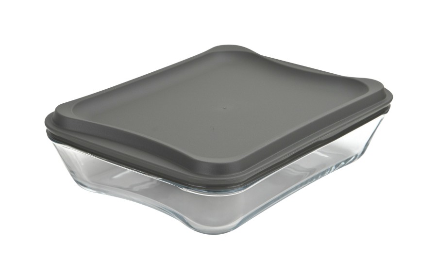Naczynie żaroodporne z 2 pokrywkami 2,5 L Smart Touch Simax