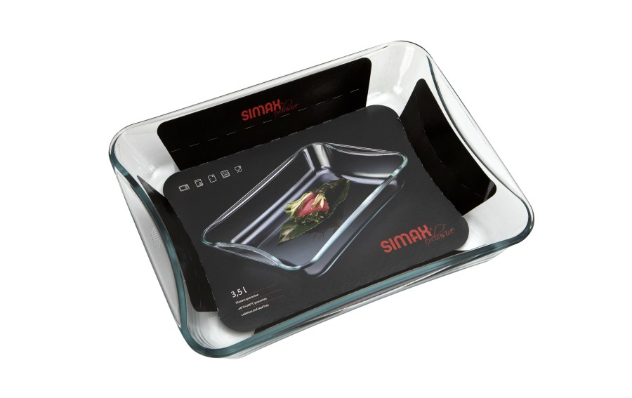 Naczynie żaroodporne prostokątne 3,5 L Smart Touch Simax