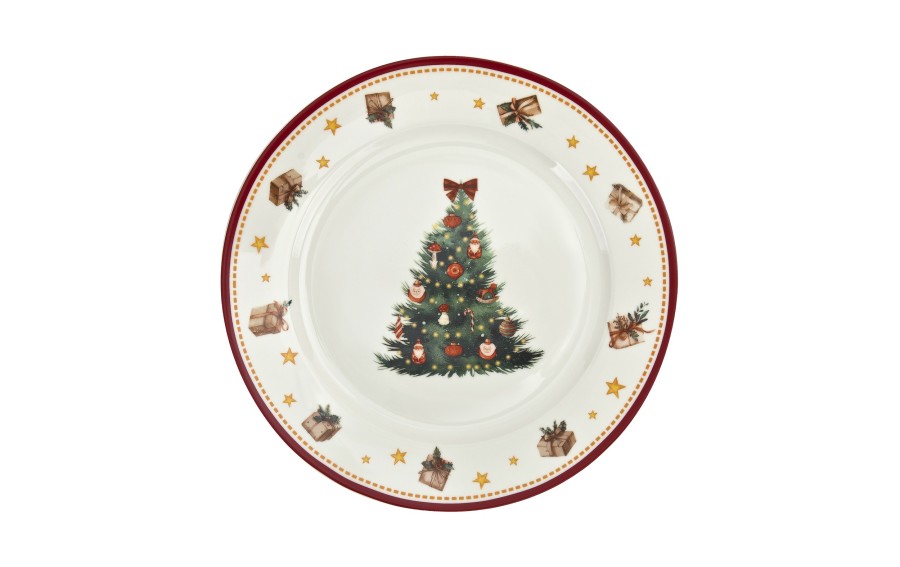 Talerz płytki 27 cm Christmas Tree 3