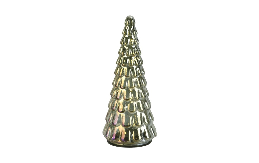 Choinka szklana Led 26 cm
