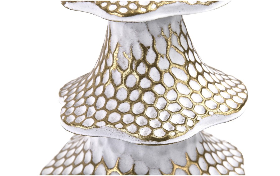 Figurka świąteczna Choinka metalowa 37 cm RF0904