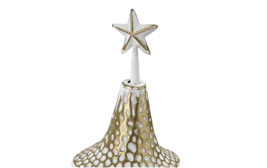 Figurka świąteczna Choinka metalowa 37 cm RF0904