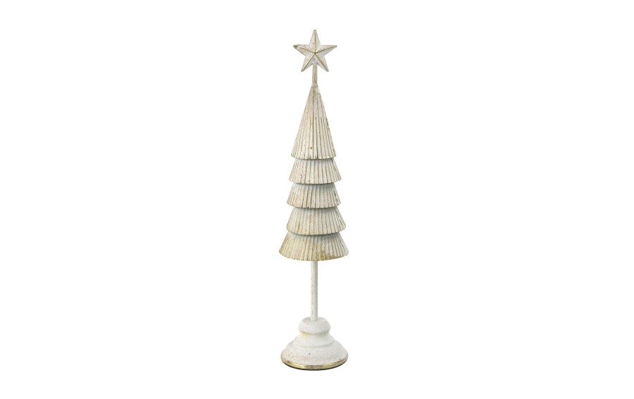 Figurka świąteczna Choinka metalowa 47,5 cm RF0054