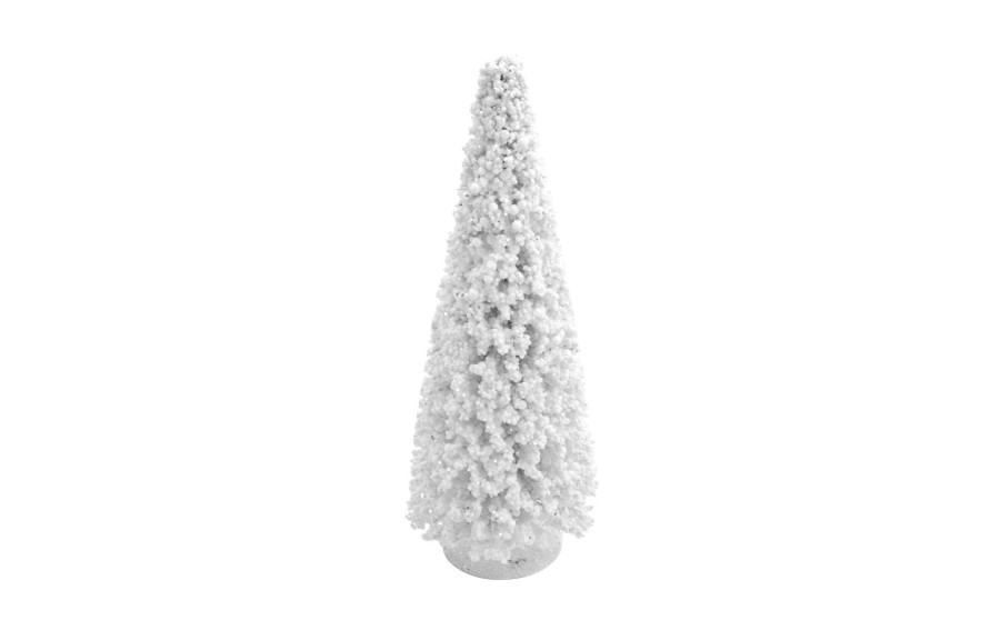 Figurka świąteczna Choinka 40 cm Śnieżna