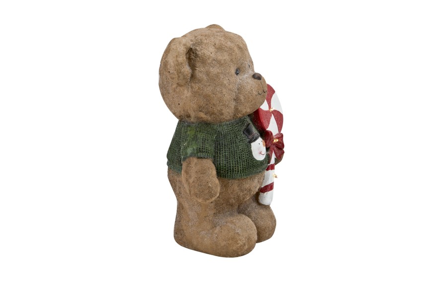 Figurka Miś z Lizakiem LED 36cm RF0529