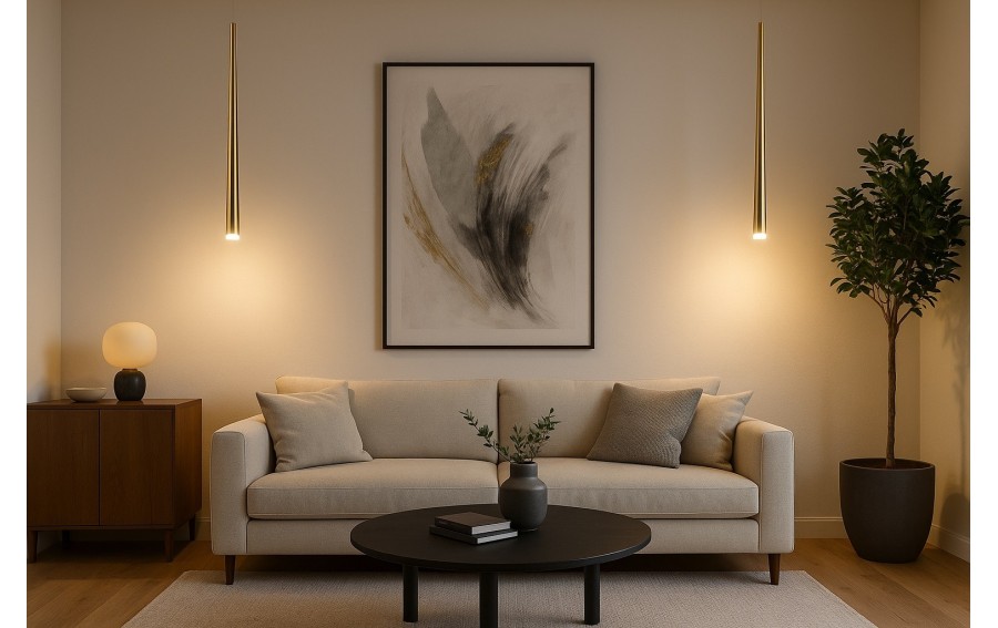 Lampa Louise 1 Gold