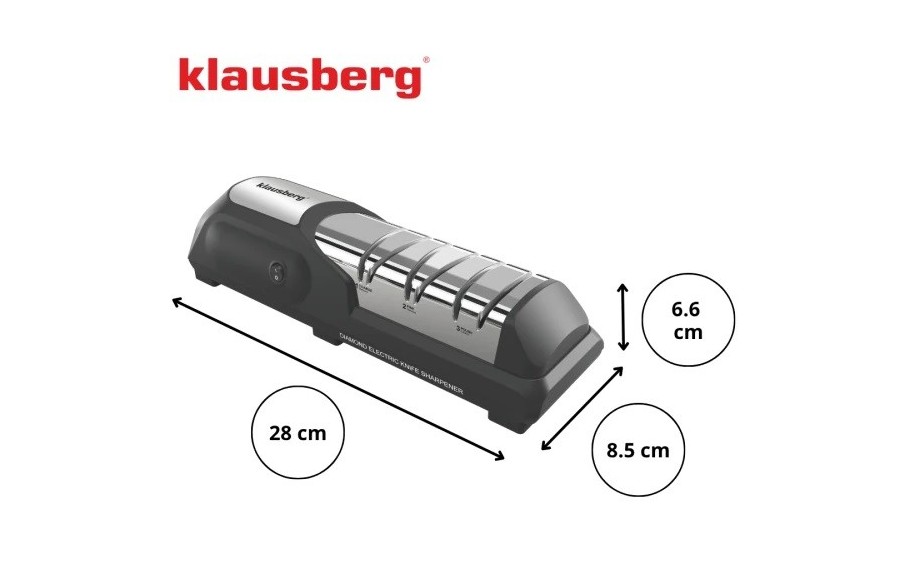 Elektryczna diamentowa ostrzałka do noży KB-7945