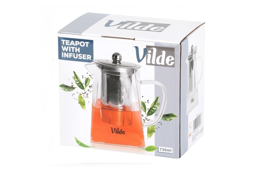 Dzbanek Vilde z zaparzaczem 730 ml idealny do herbat i ziół