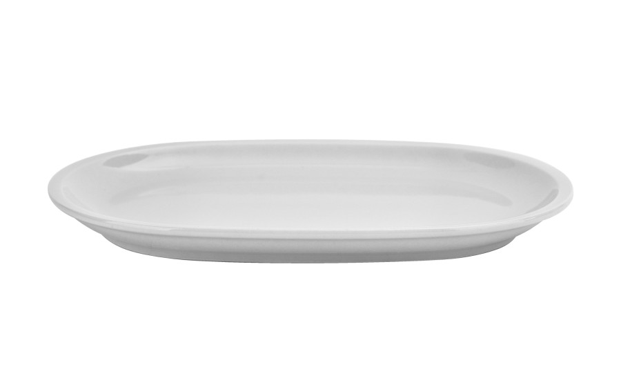 Półmisek owalny 25x16,5 cm Roma Chicago Bianco