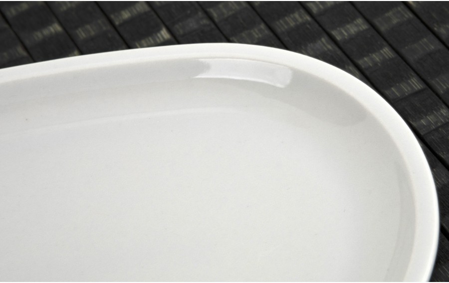 Półmisek owalny 25x16,5 cm Roma Chicago Bianco