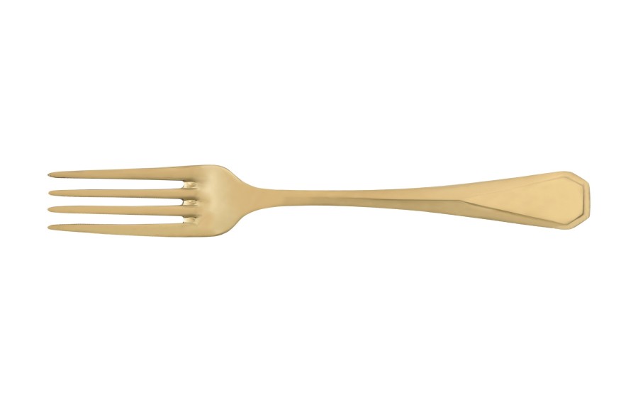 Komplet sztućów dla 6 osób 24 el. Titanium Gold 3 w kasecie