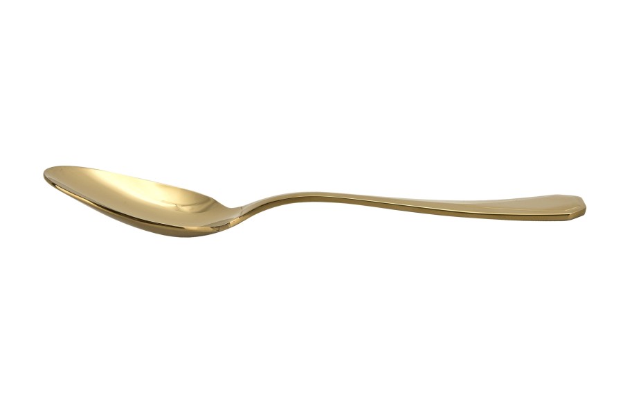 Komplet sztućów dla 6 osób 24 el. Titanium Gold 3 w kasecie