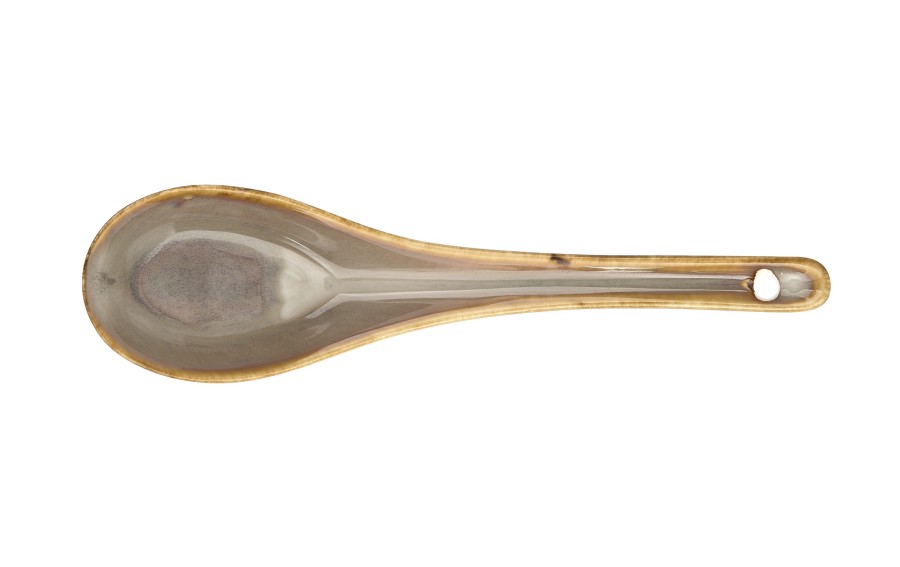 Łyżka ceramiczna 16 cm Ramen Ombres Brown