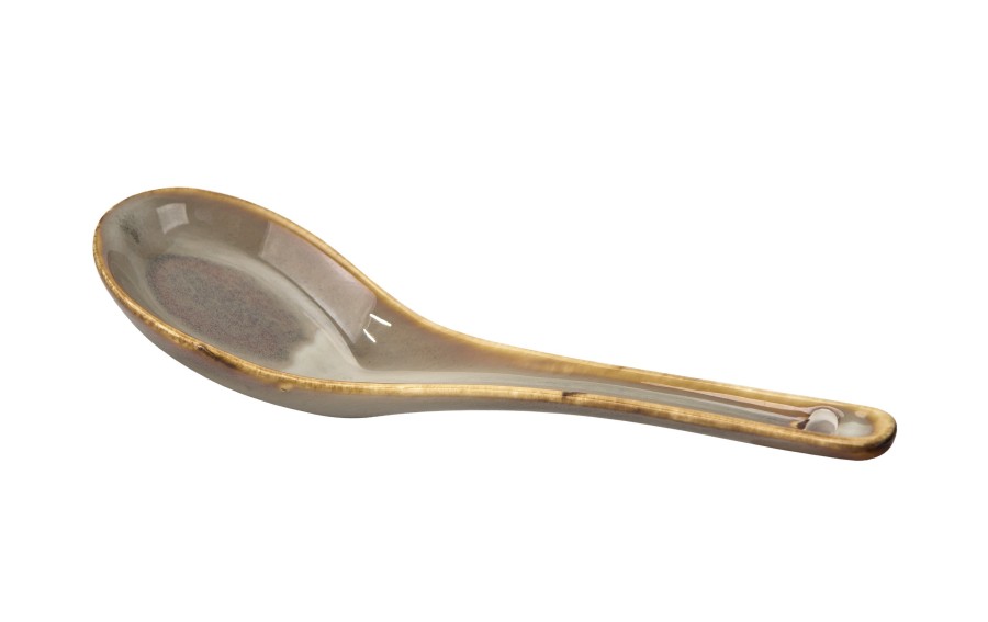 Łyżka ceramiczna 16 cm Ramen Ombres Brown