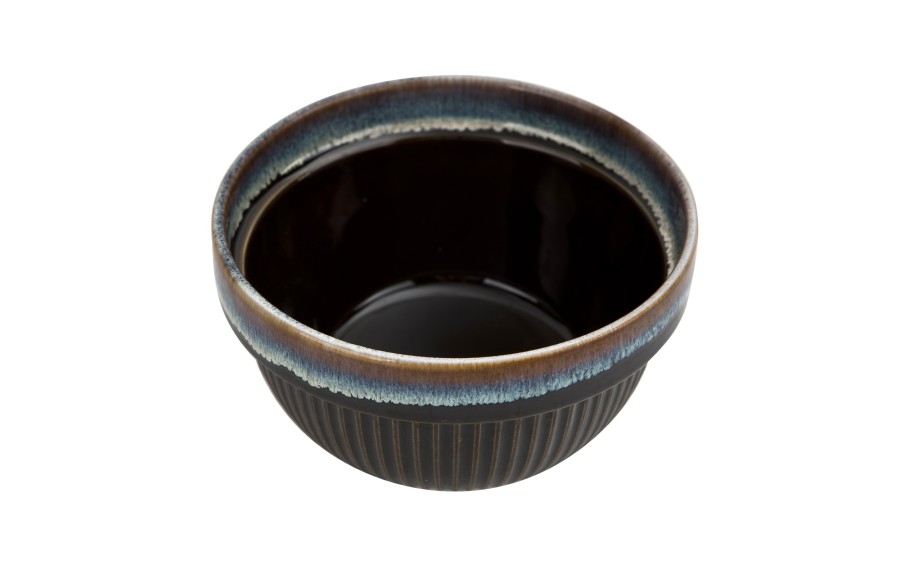 Miska ceramiczna 13,5 x 7,8 cm RIB Brąz